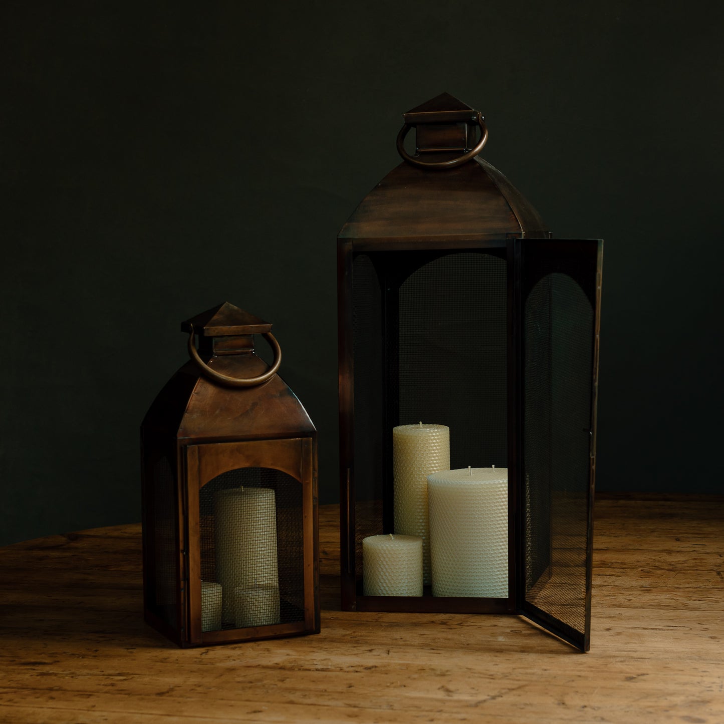 Bronze Lanterns Set/2